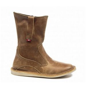 Oliberte Yabela Boots Rustic Brown Side Zip SZ 39